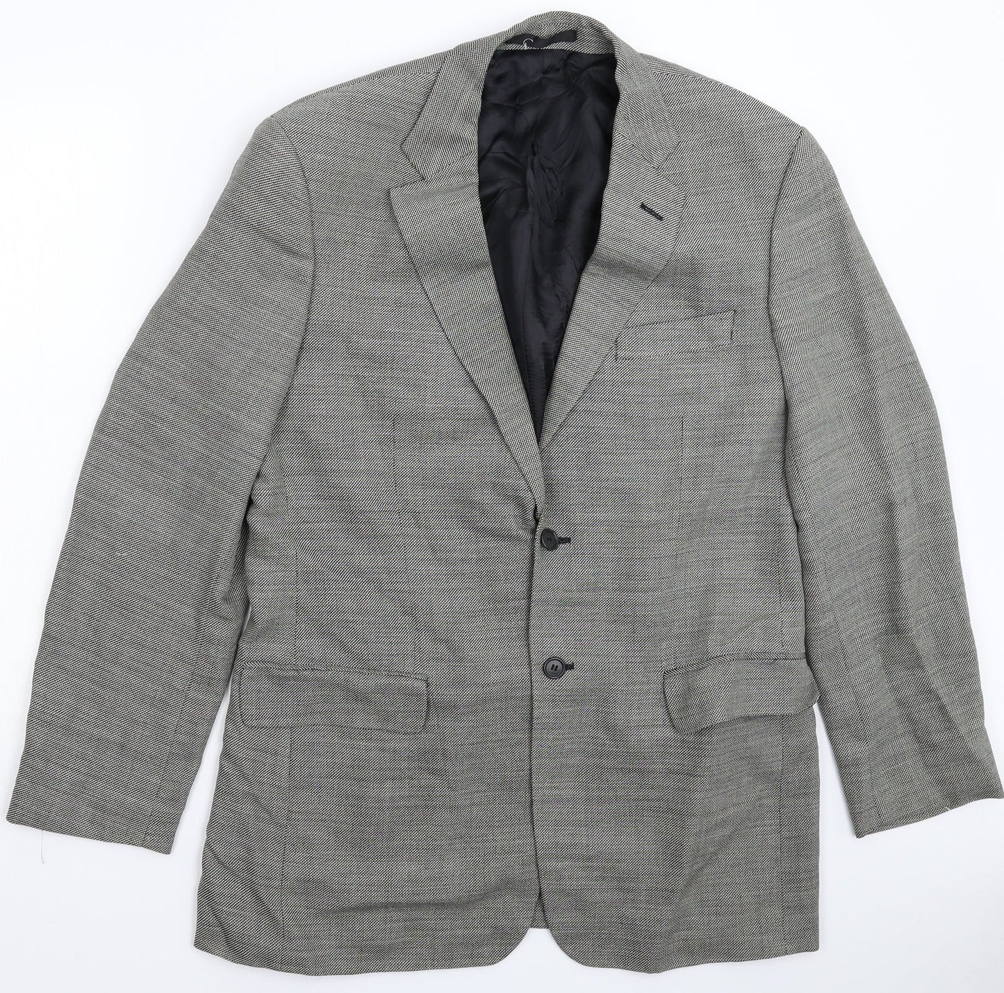 Mens UK Size 40 Marks and Spencer Regular Grey Suit Jacket