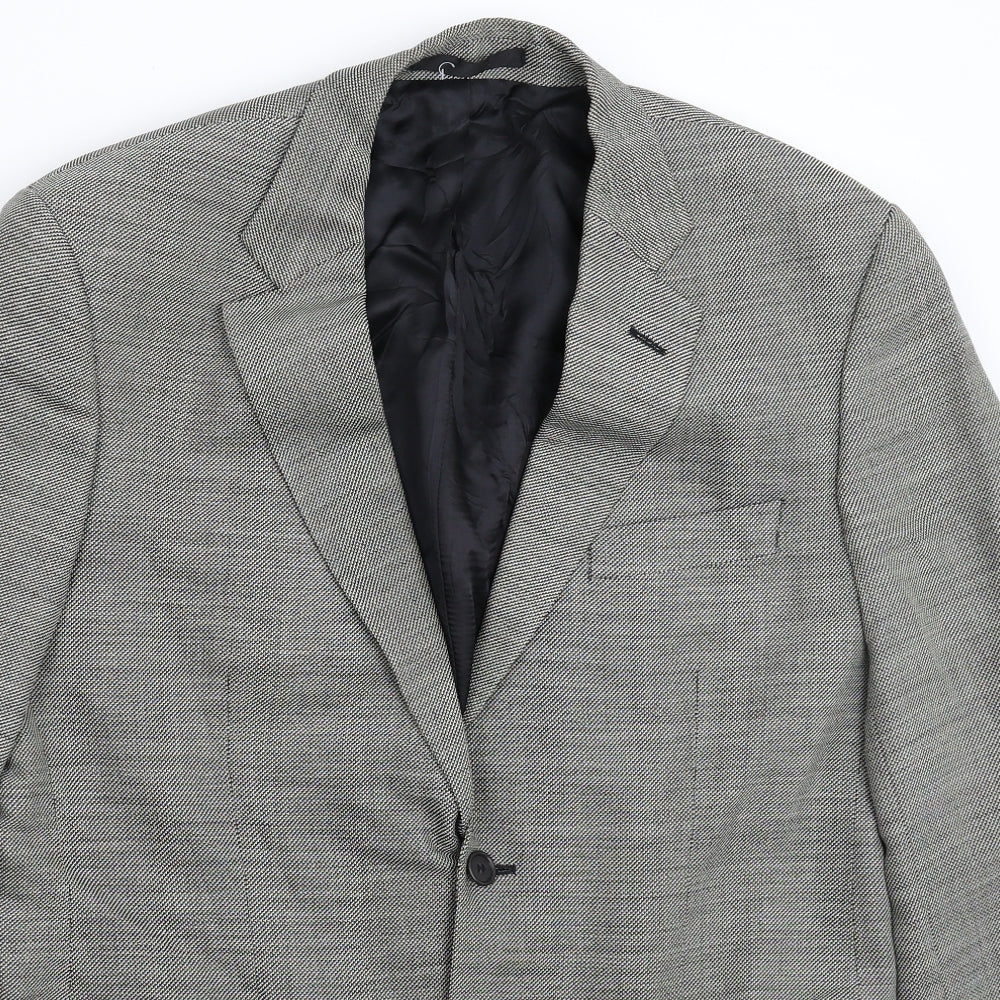 Mens UK Size 40 Marks and Spencer Regular Grey Suit Jacket