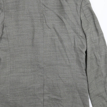 Mens UK Size 40 Marks and Spencer Regular Grey Suit Jacket