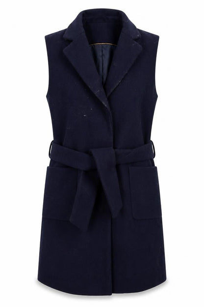 Womens UK Size 10 Topshop Blue Pea Coat