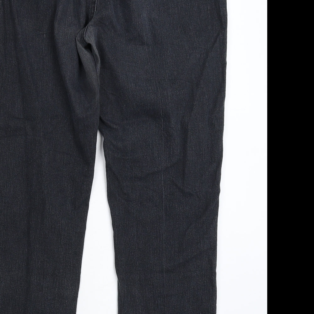 Womens UK Size 35 in Preworn Regular Fit Straight Blue Jeans