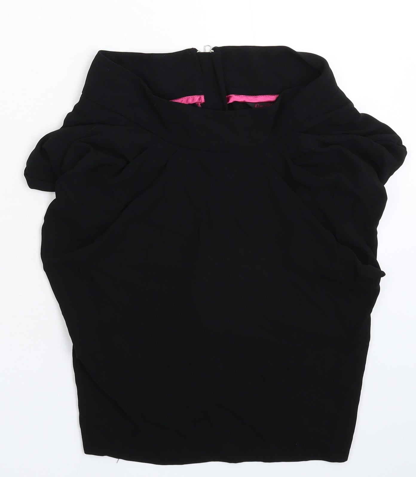 Miss Selfridge Womens Black   Basic Blouse Size 10