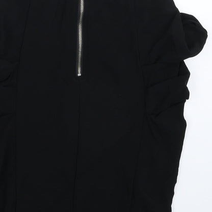 Miss Selfridge Womens Black   Basic Blouse Size 10