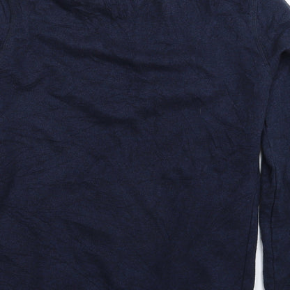 Mens UK Size XS H&M Blue Pullover Sweatshirt