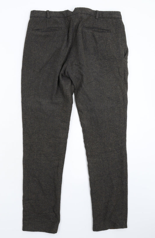 Heart & Dagger Mens Grey   Trousers  Size 32 L28 in