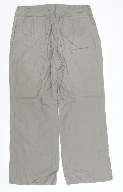 Alka Womens Grey   Trousers  Size 18 L30.5 in