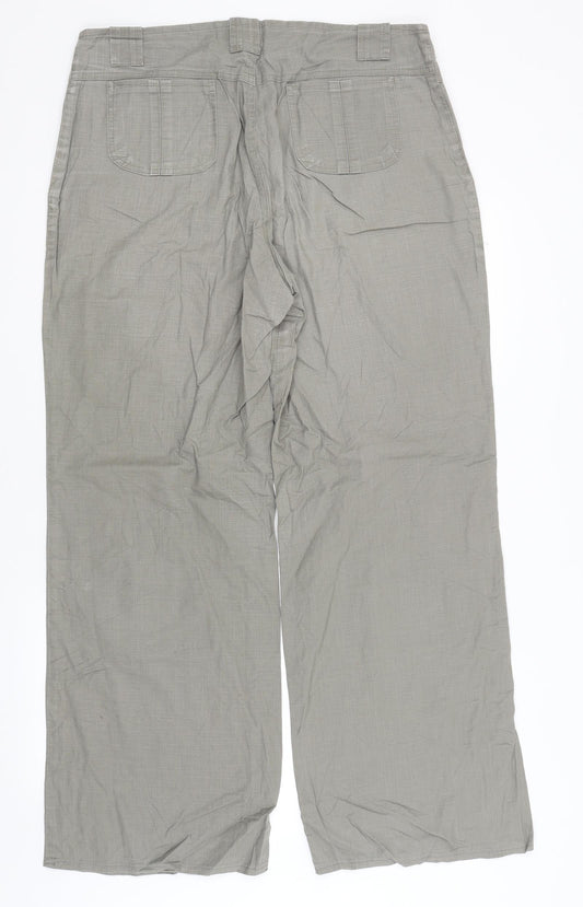 Alka Womens Grey   Trousers  Size 18 L30.5 in