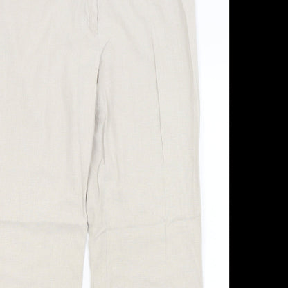 &S Womens Beige   Trousers  Size 16 L28 in