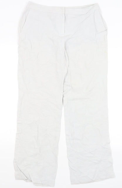 Solar Womens Grey   Trousers  Size 14 L31 in