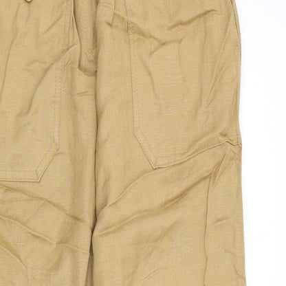 Karla Womens Brown   Trousers  Size 10 L31 in