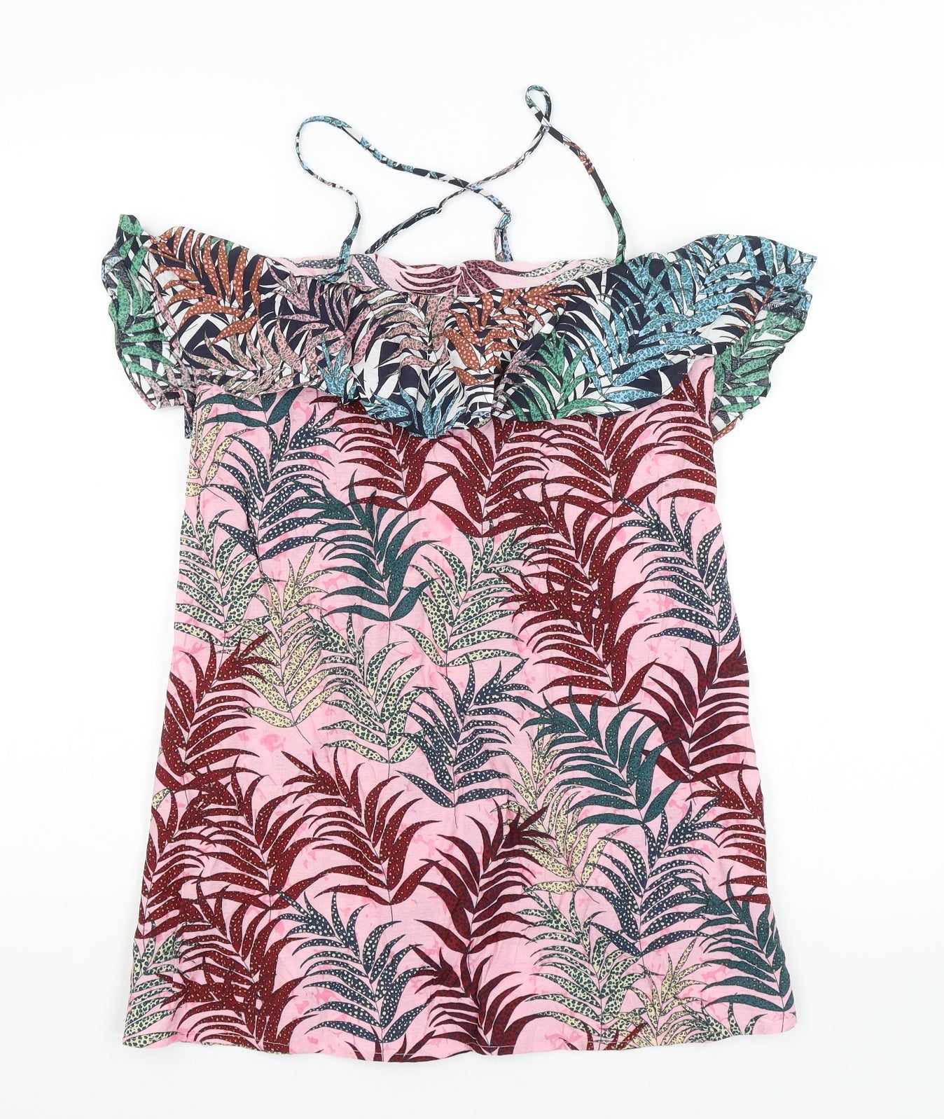 Womens UK Size 8 Misstruth Pink Basic Blouse