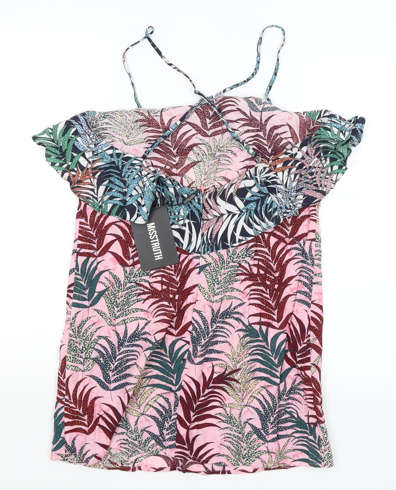 Womens UK Size 8 Misstruth Pink Basic Blouse