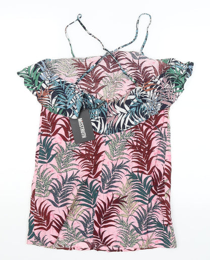 Womens UK Size 8 Misstruth Pink Basic Blouse