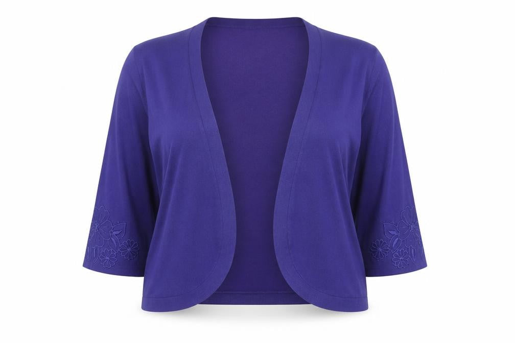 Together Womens Purple   Cardigan Jumper Size 16