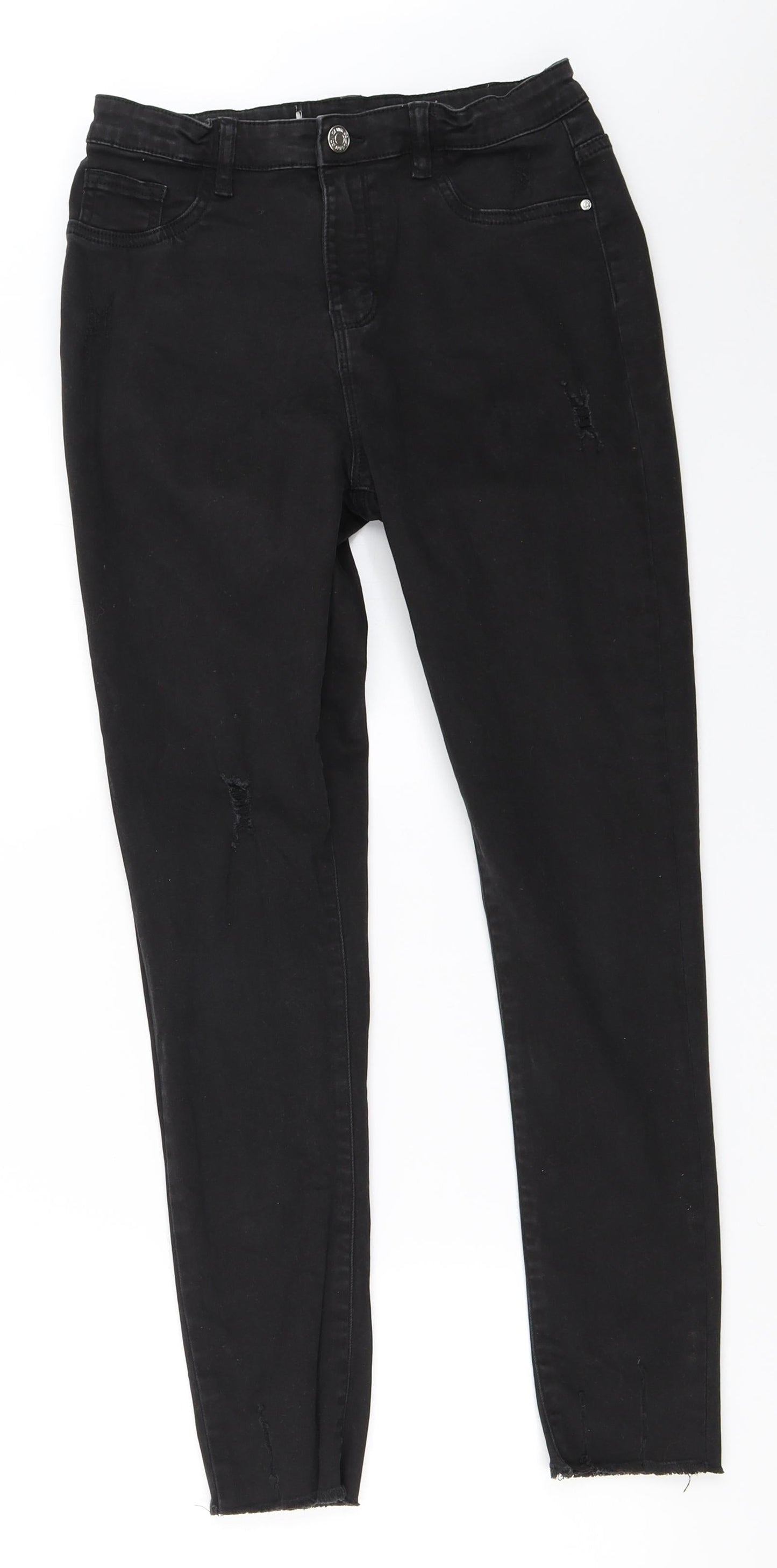 Primark Womens Black   Skinny Jeans Size 26 in L25 in