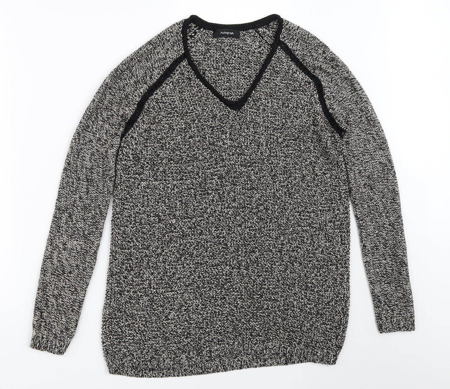 Autograph Womens Black   Pullover Jumper Size 12