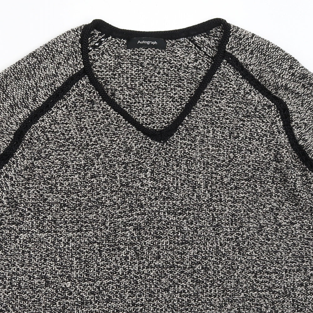 Autograph Womens Black   Pullover Jumper Size 12