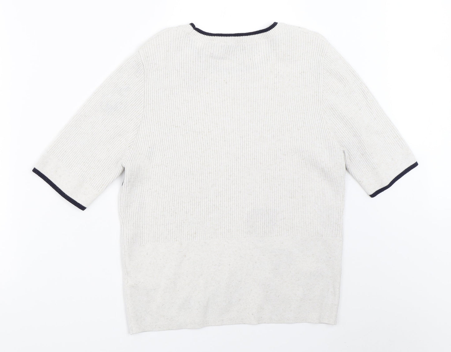 Womens UK Size 16 Marks and Spencer Grey Pullover Jumper