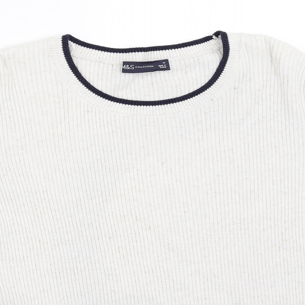 Womens UK Size 16 Marks and Spencer Grey Pullover Jumper