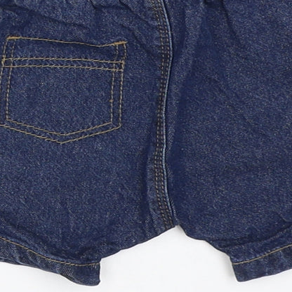 George Boys Blue  Denim Cropped Jeans Size 0-3 Months