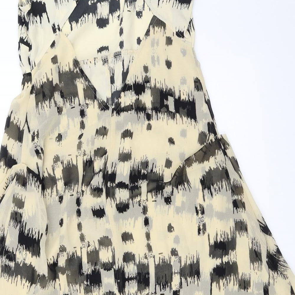 ASOS Womens Beige   Fit & Flare  Size 8