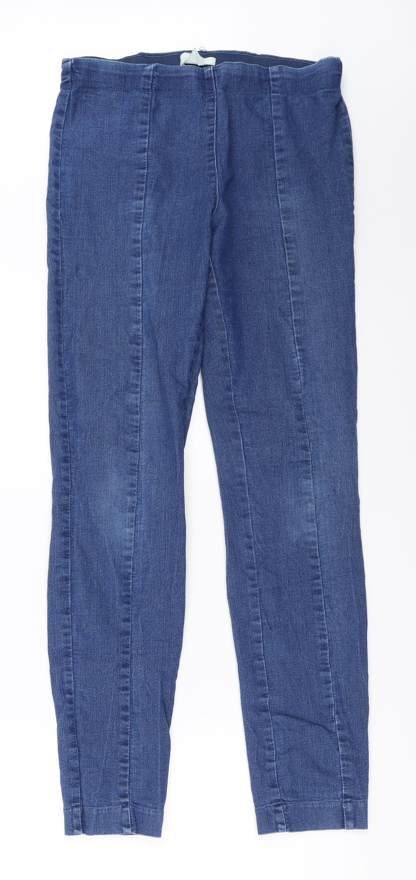 Womens UK Size 38 H&M Regular Fit Jegging Blue Jeans