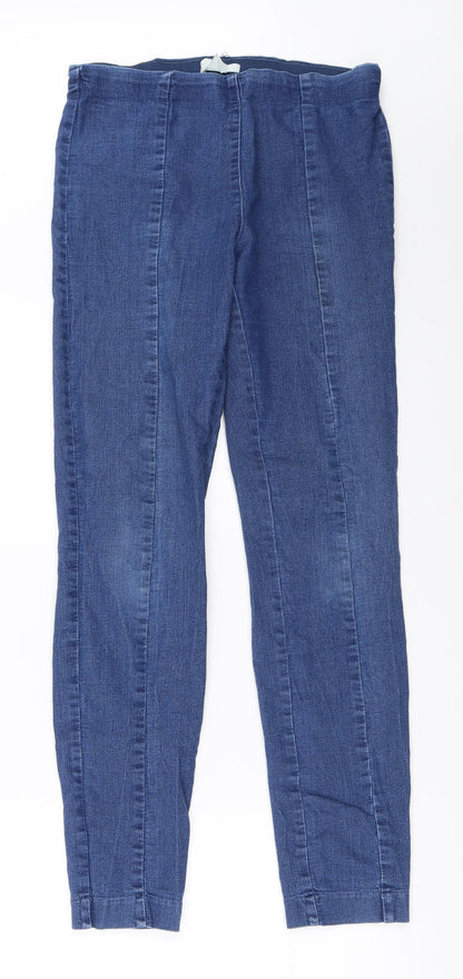 Womens UK Size 38 H&M Regular Fit Jegging Blue Jeans