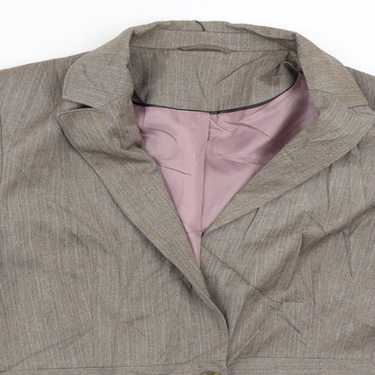 F&F Womens Beige   Jacket Blazer Size 14