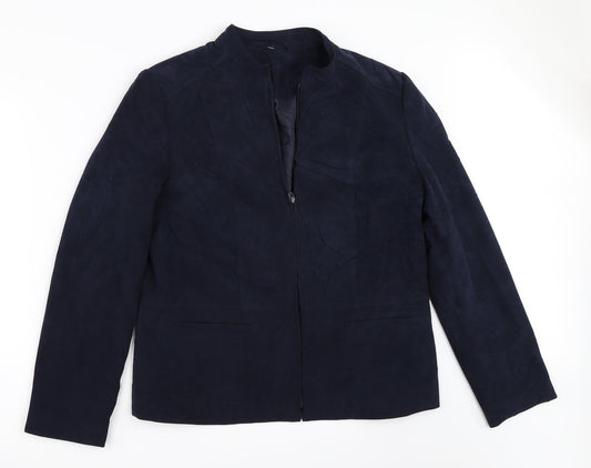 Womens UK Size 14 ISLE Blue Jacket