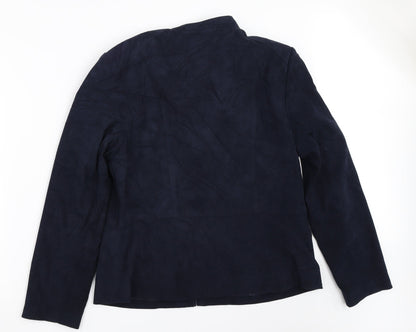 Womens UK Size 14 ISLE Blue Jacket
