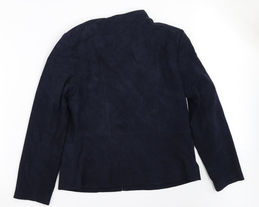 Womens UK Size 14 ISLE Blue Jacket