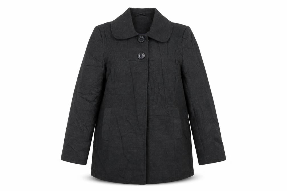 Womens UK Size 14 F&F Grey Overcoat