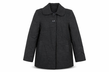 Womens UK Size 14 F&F Grey Overcoat