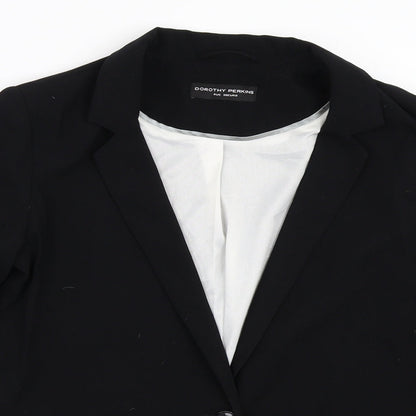 Womens UK Size 8 Dorothy Perkins Black Jacket
