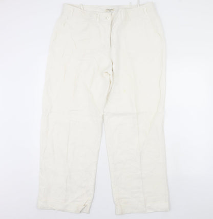 Christian Berg Womens White   Trousers  Size 38 in L30 in