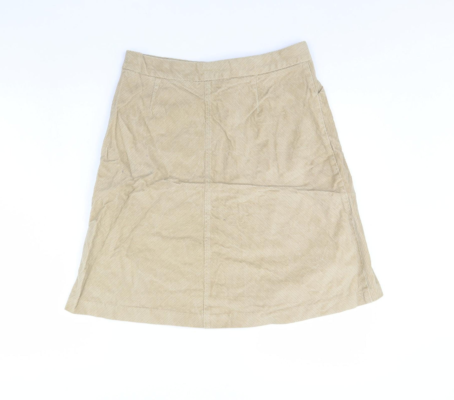 Gap Womens Beige  Corduroy Mini Skirt Size 4