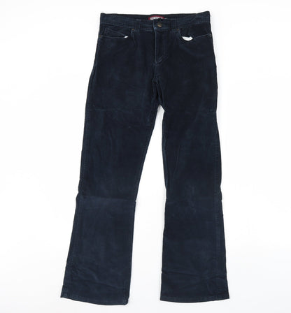Womens UK Size 10 Denim & Co. Regular Fit  Blue Trousers
