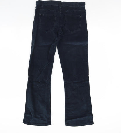 Womens UK Size 10 Denim & Co. Regular Fit  Blue Trousers