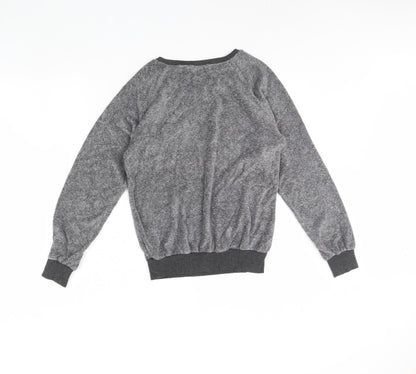 Redial Womens Grey   Pullover Jumper Size M