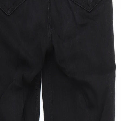 Topshop Womens Black   Skinny Jeans Size 26 L25.5 in