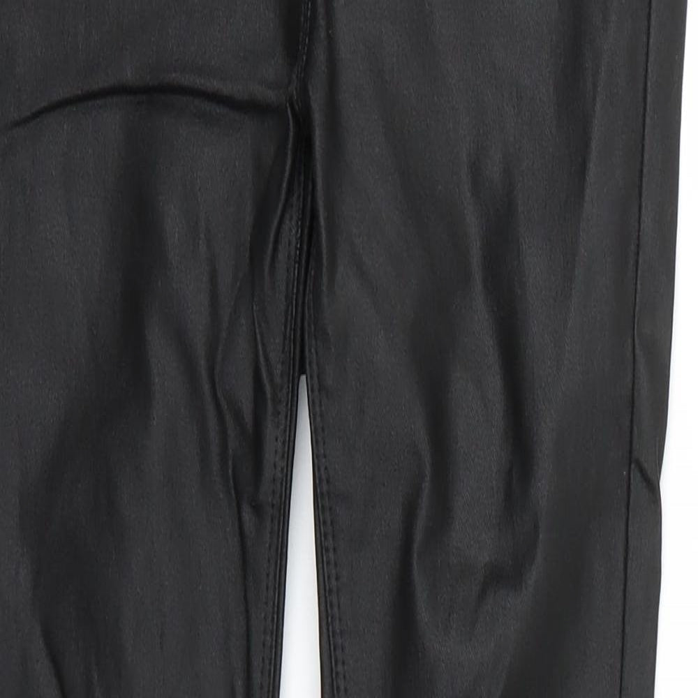 Womens UK Size 8 NEXT Regular Fit Jegging Black Trousers