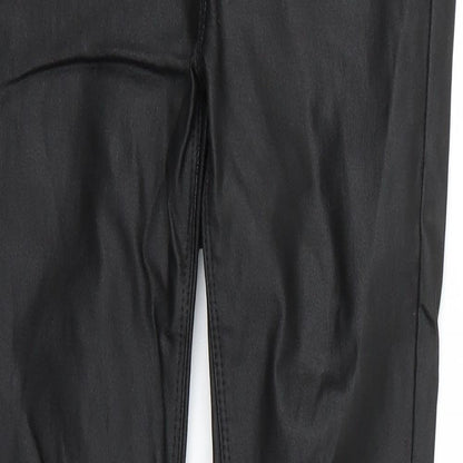 Womens UK Size 8 NEXT Regular Fit Jegging Black Trousers
