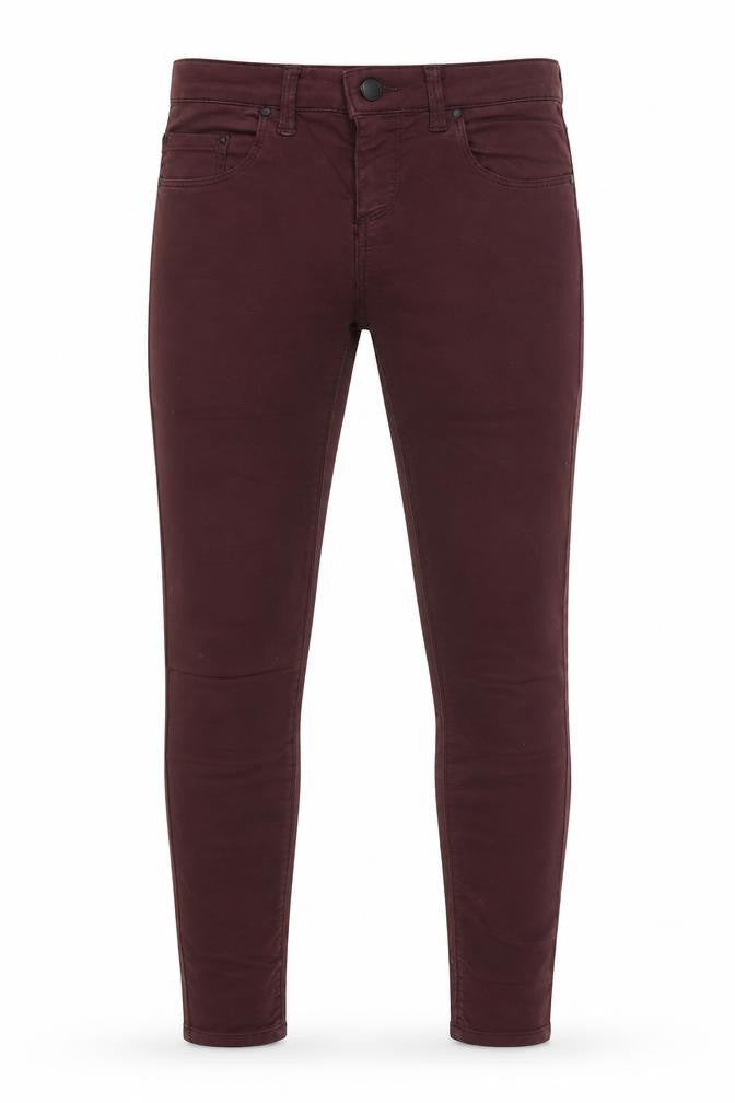 Topshop Womens Purple   Skinny Jeans Size 26 L26 in