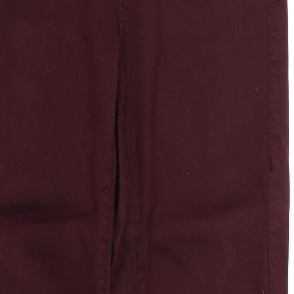 Mens UK Size 26 Topshop Slim Fit Skinny Purple Jeans
