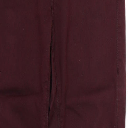 Mens UK Size 26 Topshop Slim Fit Skinny Purple Jeans