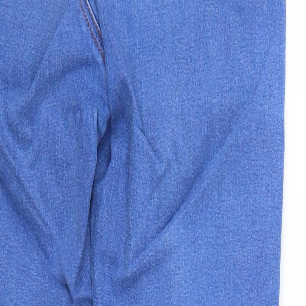 Topshop Womens Blue   Jegging Trousers Size 26 L26 in