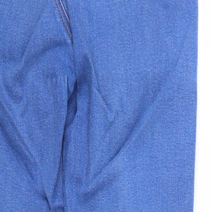 Topshop Womens Blue   Jegging Trousers Size 26 L26 in