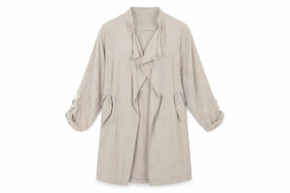 New Look Womens Grey   Overcoat Coat Size 12