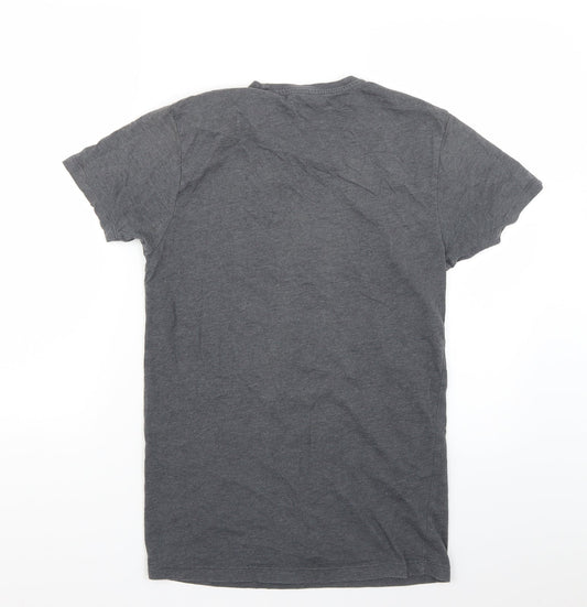 Preworn Mens Grey    T-Shirt Size S