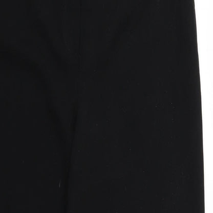 Womens UK Size 12 Principles Regular Fit Chino Black Trousers